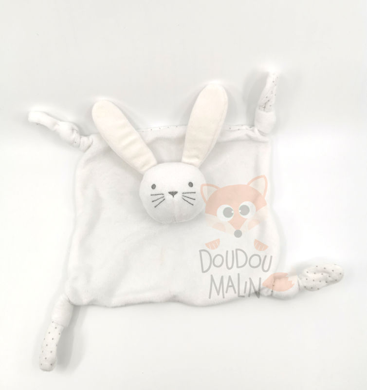  comforter rabbit white grey 20 cm 